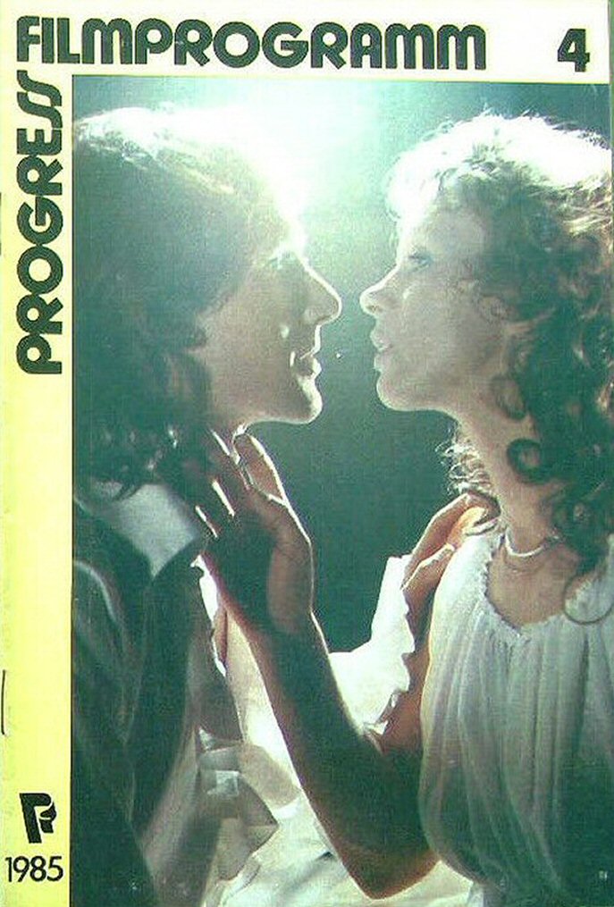 PROGRESS FILM PROGRAMM (1970s-90s) magazine side cover Issue 4  January 1985